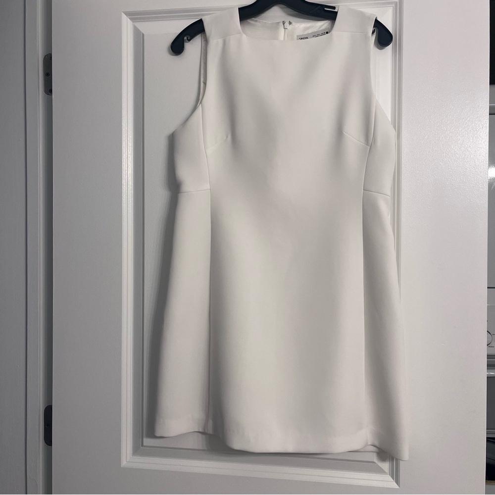 Zara White Mini Dress